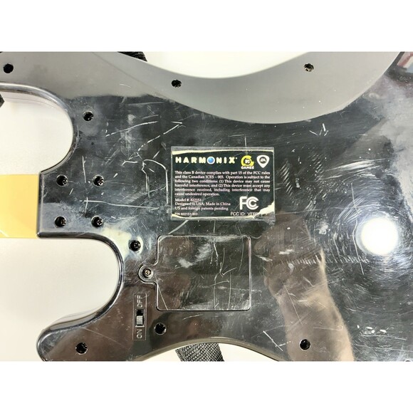 Harmonix Rock Band Fender Stratocaster Wireless Guitar #822151 No Dongle Tested - Picture 9 of 10